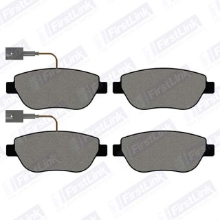 FIAT Doblo Cargo [2014-] 1.3 Mjet (90bhp) Front Brake Pads & Kits